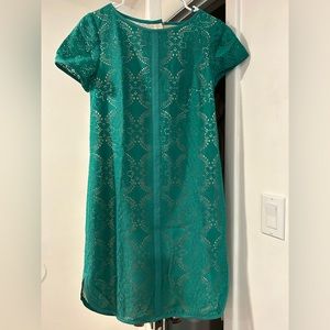 Beautiful green dress by Adrianna Papell, size 6